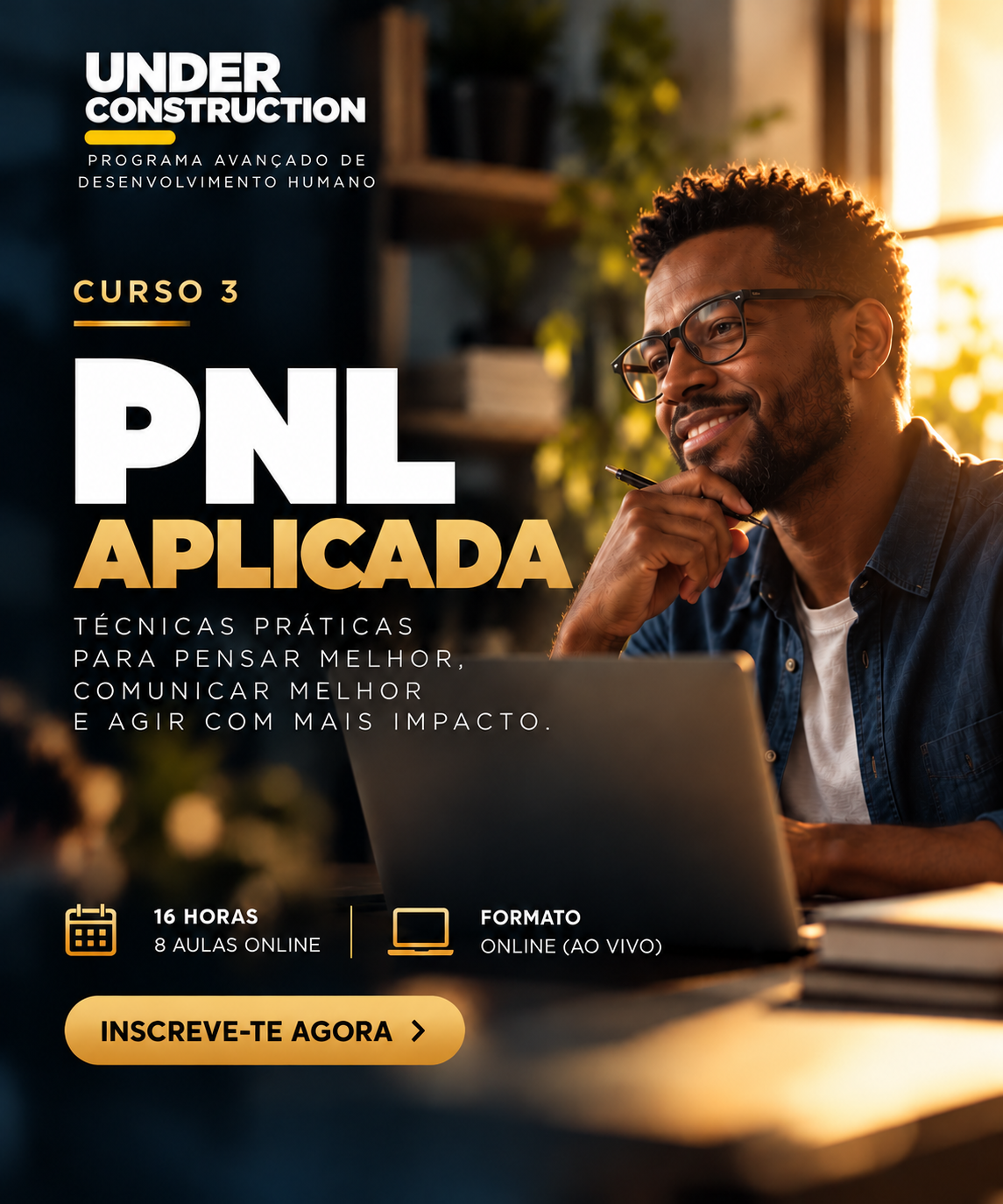 Imagem oficial do curso 03: PNL aplicada